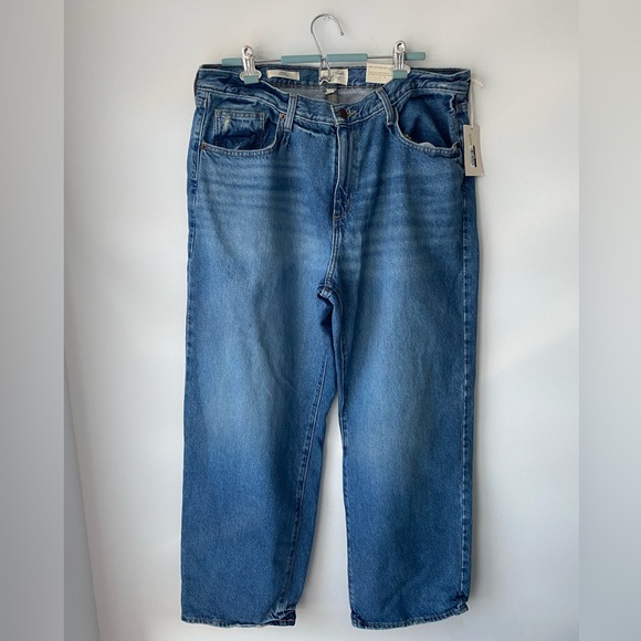 Women's Mid-Rise 90's Baggy Jeans - Universal Thread™ - Picture 1 of 9